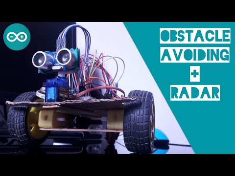 OBSTACLE AVOIDING + RADAR | Arduino | Evita Obstáculos + Radar | Code / Código |