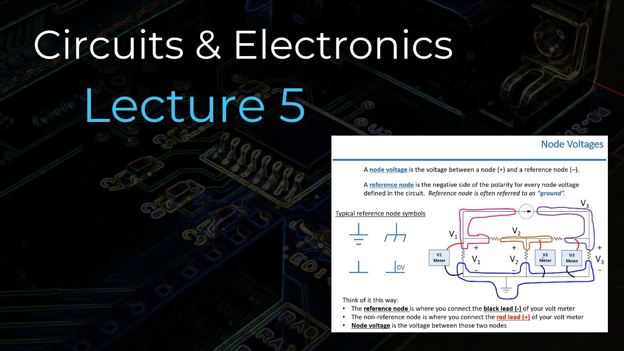 Circuits & Electronics - Lecture 5 - YouTube