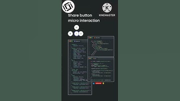 Share Button Animation In CSS | Dev Area #shorts