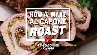 Al Capone Roast Recipe | PS Seasoning | Italian-Stuffed Pork Loin