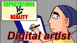 Famous Expectations vs Reality - Digital artist Wealth
