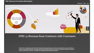 IFRS 15 e-learning overview