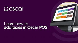 How to add taxes in Oscar POS screenshot 5
