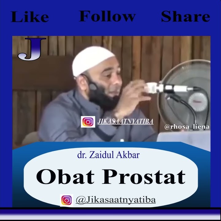 Obat penyakit prostat- dr Zaidul Akbar