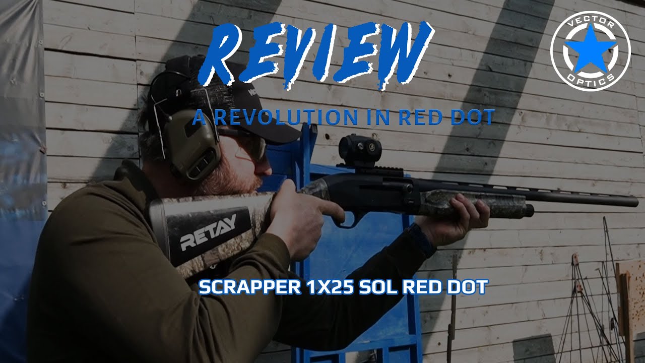 Vector Optics | Recoil Test Of Scrapper 1x25 Sol Red Dot (SCRD-SM46) &  Scrapper 1x29( SCRD-47)