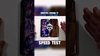 🥶 ONEPLUS 15R VS IPHONE 17 PRO MAX MOBILE SPEED TEST! 🥶