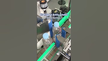 High speed round bottle labeling machine #Labelingmachine #highspeedlabelingmachine #bottlelabeling