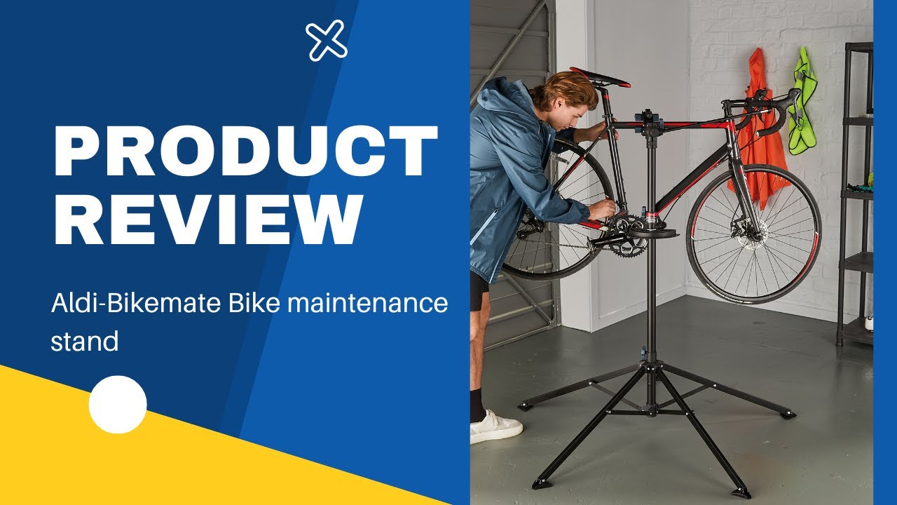 ALDI / Bikemate Bike maintenance stand Unboxing and Review. YouTube