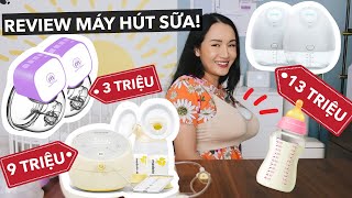 Máy hút sữa nào tốt? Mama's Choice, Medela & Elvie