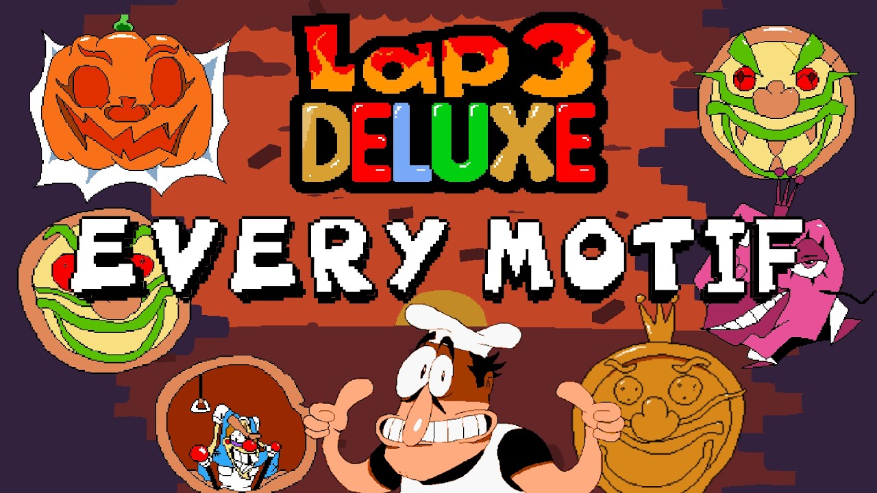 EVERY Motif in Lap 3 Deluxe! (Pizza Tower)
