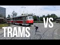 Crashes Caught On Camera - Cars/Pedestrians vs Trams