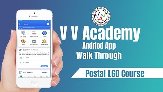 V V ACADEMY MOBILE APP Overview - Postal LGO Exam - All Circles - Previous Papers - V V Academy screenshot 2