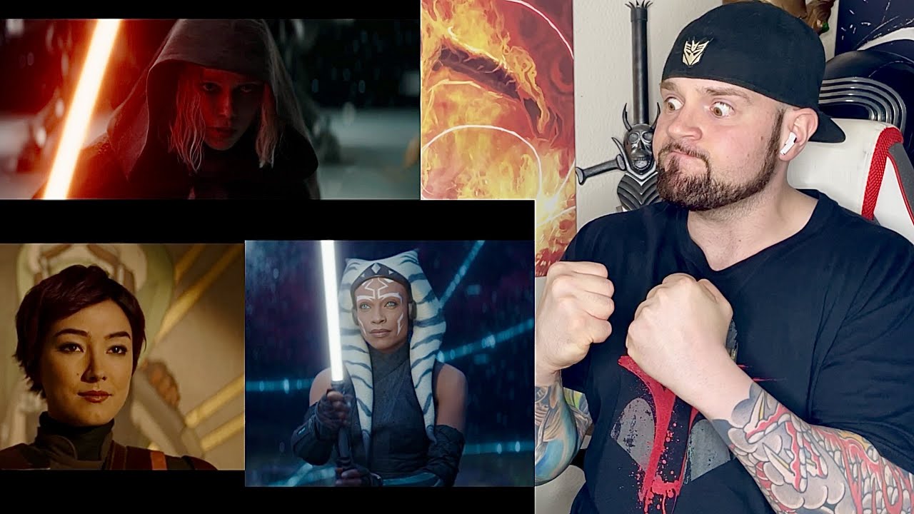 Ahsoka | Official Trailer - REACTION | Star Wars | Disney Plus - YouTube