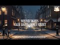 Winter Nights – Calm Lo-fi & Snowy Street Ambience for Relaxation 4K
