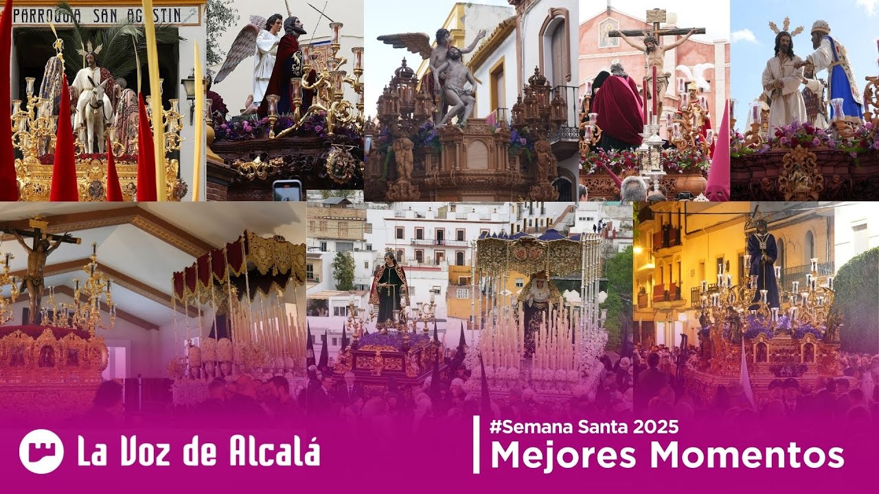 Mejores momentos de la Semana Santa de Alcalá 2025