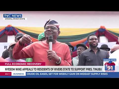 Wike Urges Rivers Residents to Back Tinubu’s Re-election Bid
