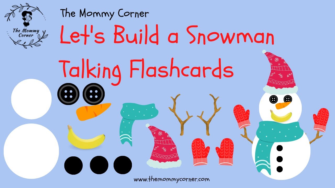 Build a Snowman with Shapes — Learning Here and There