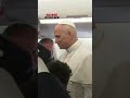 Pope Leo is “NOT AFRAID” of Trump #shorts