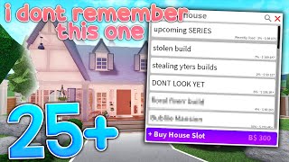 TOURING ALL MY BLOXBURG PLOTS! (That You've NEVER SEEN)