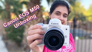 Canon EOS M50 Unboxing / Budget Camera for Youtube / Best 2020 Youtube Camera?/ Beginner Camera Demo screenshot 3