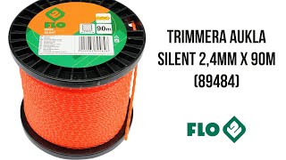 Trimmera Aukla Silent 2,4Mm X 90M 89484 Flo Runtools.lv