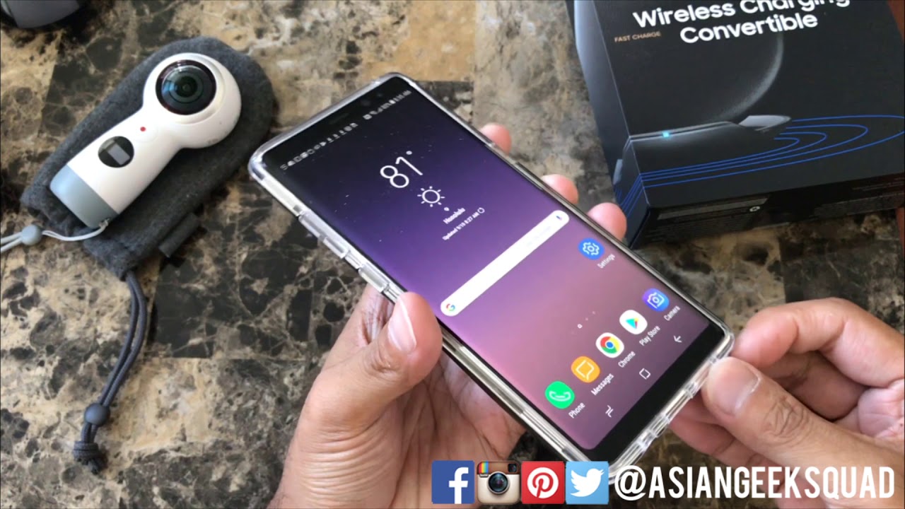 Day 2 Samsung Galaxy Note 8 Tips Floating Camera Button, SPen and