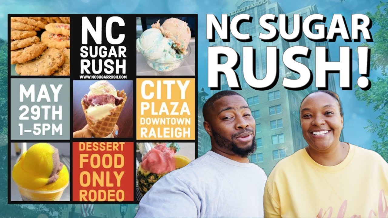 NC Sugar Rush ALL DESSERT Food Truck Rodeo!? 😱 YouTube