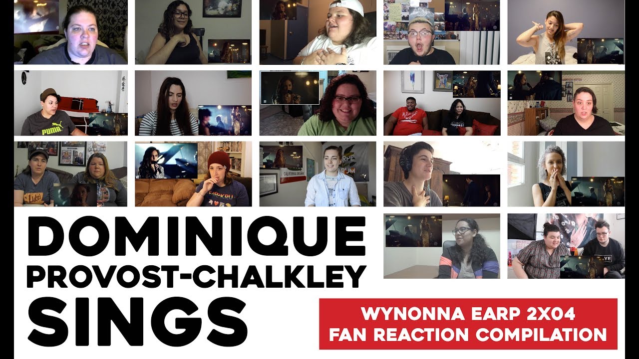 Dominique Singing Reaction Compilation
