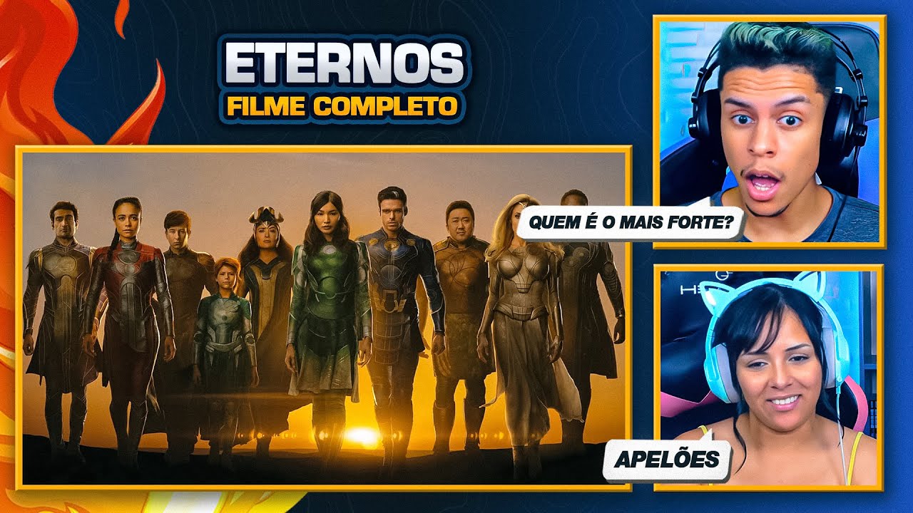 SERÁ QUE ELES SÃO "ETERNOS" MESMO? | Eternos | [Casal Jounin React] 🔥