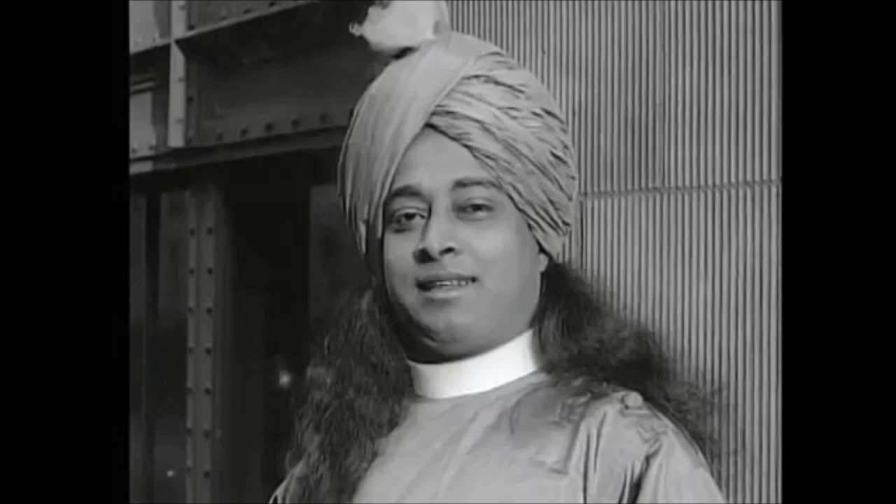 Short Footage of Paramahansa Yogananda in America - High Quality Video