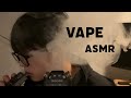 理系大学生［ASMR］VAPE （煙）を吸って吐く音に癒される。무니코틴 무타르 전자담배 asmr
