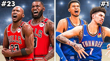 The NBA, But Every Jersey Number Has A Team