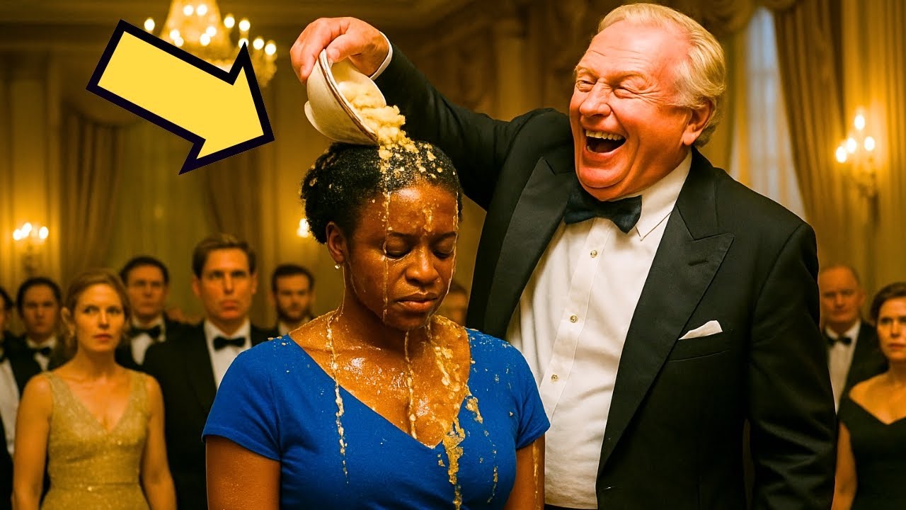 ÉL SE BURLÓ DE LA JOVEN NEGRA FRENTE A TODOS… PERO ELLA CANCELA EL CONTRATO MULTIMILLONARIO…