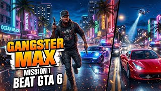 Gangster Max Gameplay: Mission 1 Passed & Supercar Racing! 🏁💥 screenshot 5