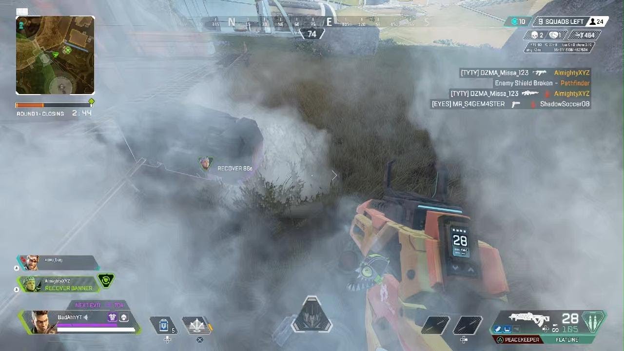 "Broke An Enemies Shield!"