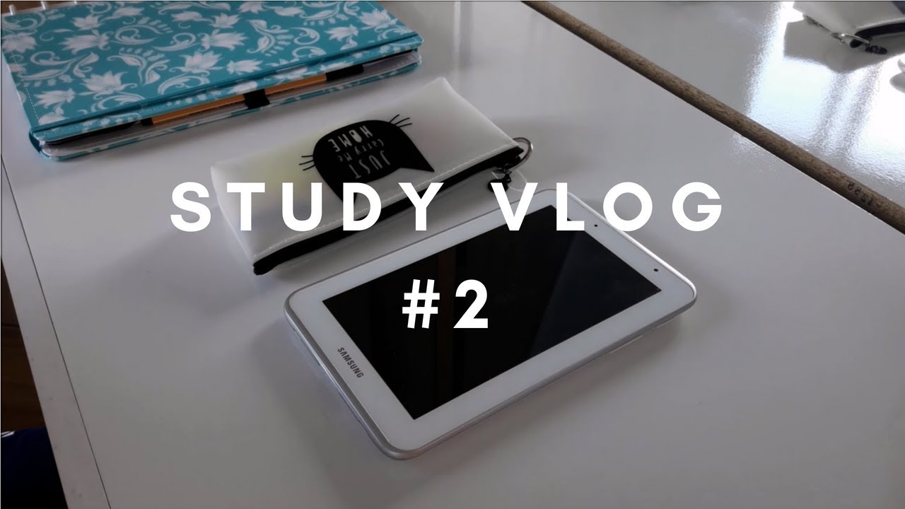 Study Vlog #2 | Study Stuff - YouTube