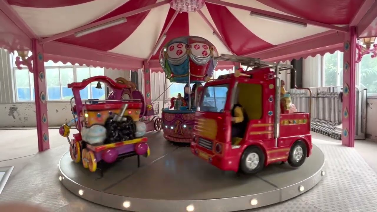 New design amusement park kids carousel turntable ride for sale