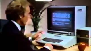 Apple II ad featuring Dick Cavett   Text Editing 1981 HD