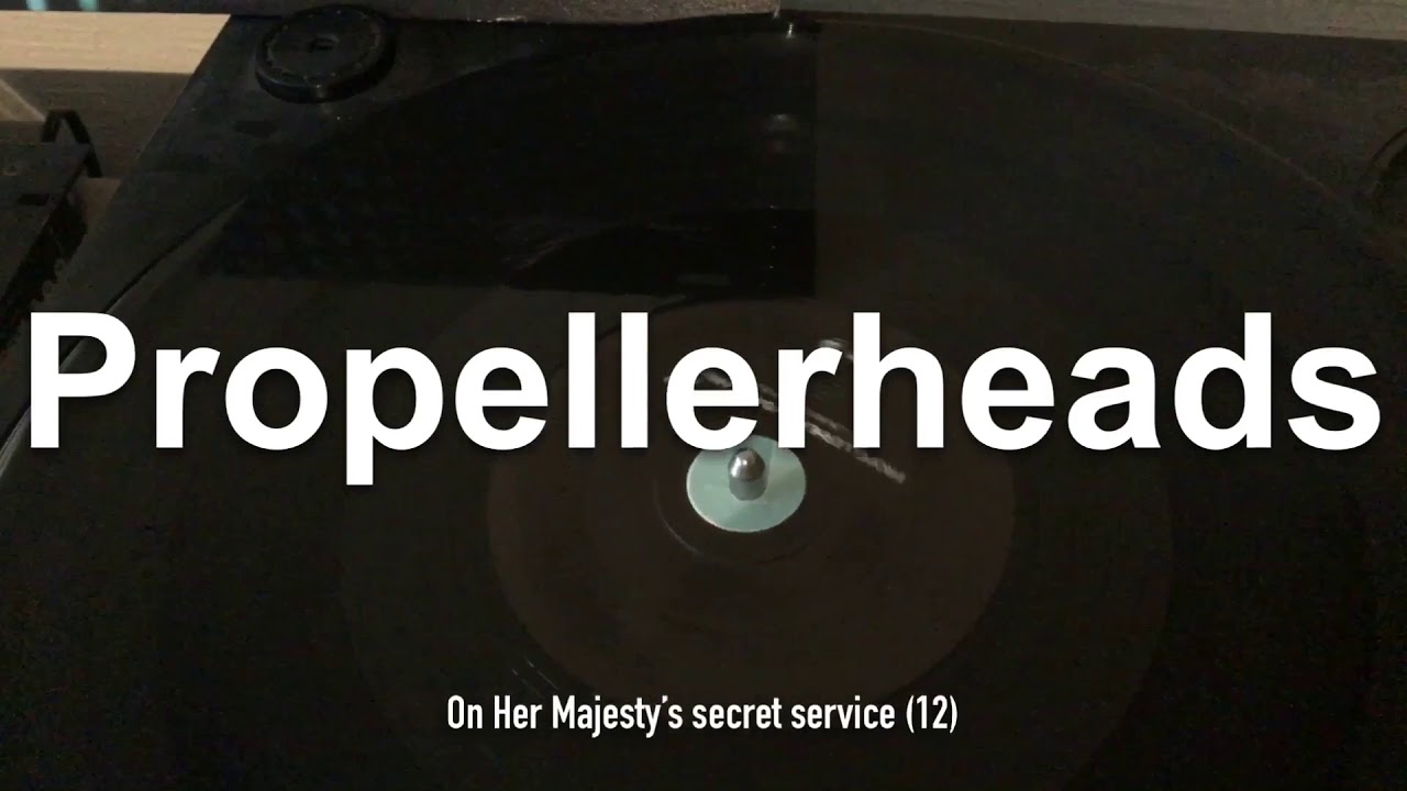 Listening to my LPs & 12s Propellerheads YouTube