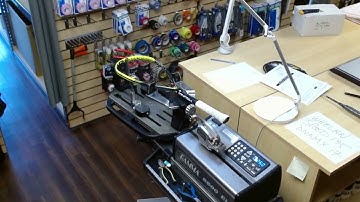 Time Lapse: How to String a Head Speed 135 Squash Racquet (Whalen)