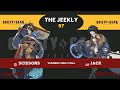 Guilty Gear Strive - The Jeekly 97 - Scissors (Anji Mito) Vs Jack (Unika) - Winners Semi-Final