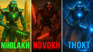 EVERY SINGLE Necron Dynasty Explained | Warhammer 40k Lore