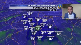 Saturday night's forecast update with Meteorologist Tony Sadiku