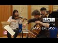 Capture de la vidéo Ravel Piano Trio | Ldsm 2017 Masterclass With The Gould Piano Trio