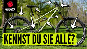 Wie heißen die Teile von einem Fahrrad?