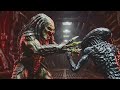 PREDATOR vs XENOMORPH - Brutal AI Fight 8K | プレデター対エイリアン