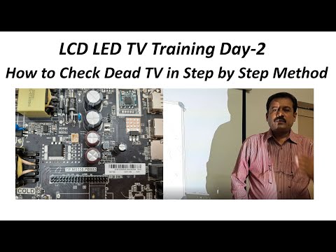#LCD TV# Training Part 2 By Vinod Kenny