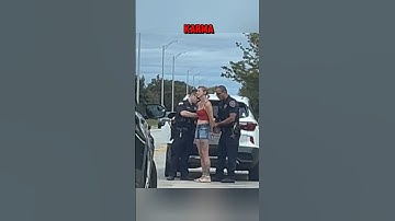 Hit And Run Driver Gets Instant Karma!