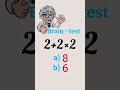 Can You Find The Answer? 👀#IQTest #Puzzle #BrainTeaser #MathPuzzle #IQChallenge
