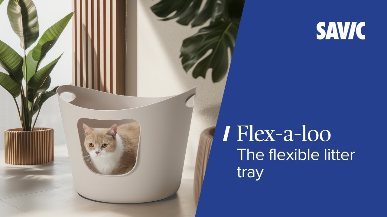 The Flexible Litter Tray Every Cat Owner Needs | Flex-a-loo by Savic